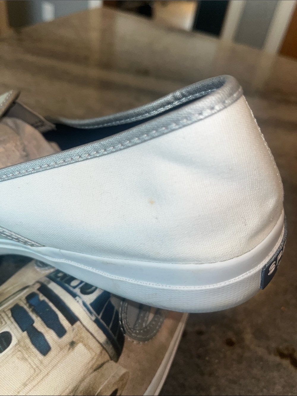 Sperry Gold & White C-3PO and R2-D2 Slip-On Loafers - Picture 8 of 10